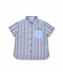 SLAP SLIP（スラップスリップ）の「無地ストライプ柄胸ポケット