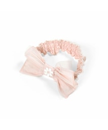 SLAP SLIP BABY | お花レース付チュールブロードリボンヘアバンドベビー(その他ベビー用品)