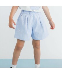 SLAP SLIP | ストライプ/レモン柄おしり刺しゅうショートパンツ(90~130cm)(その他パンツ)