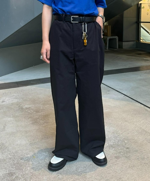 CIAOPANIC TYPY（チャオパニックティピー）の「【UNISEX】ベルト付きパンツ（パンツ・レディース・ベージュ/ブラウン/ブラック・L/M）」の2枚目の写真