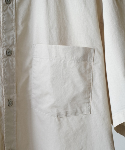 shiun(シウン)の「HICOUNT WASHER S/S SHIRT(シャツ/ブラウス・メンズ・ブルー/ブラック/ホワイト・XS/S/M)」の16枚目の写真