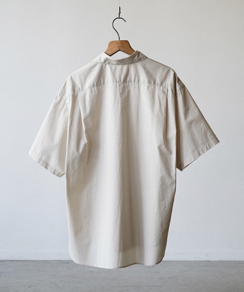 shiun(シウン)の「HICOUNT WASHER S/S SHIRT(シャツ/ブラウス・メンズ・ブルー/ブラック/ホワイト・XS/S/M)」の18枚目の写真