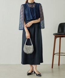 COLLAGE GALLARDAGALANTE（コラージュガリャルダガランテ）の「【オケージョン/結婚式】レーズドッキングドレス（ワンピース/ドレス）」