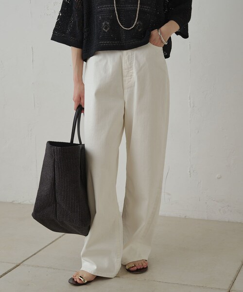 YANUK/ヤヌーク】ルーズストレート JOAN-OFF