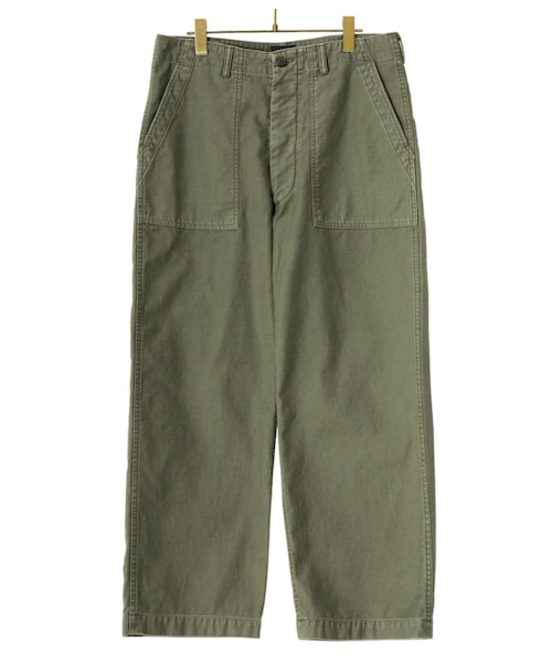 REMI RELIEF NAVY LABEL(レミレリーフネイビーレーベル)の「ベイカーパンツ(その他パンツ・レディース・オリーブ・M/L)」の1枚目の写真