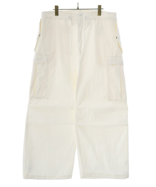 REMI RELIEF NAVY LABEL（レミレリーフネイビーレーベル）の「オーバーパンツ（カーゴパンツ・レディース・オリーブ/オフホワイト・M/L）」の2枚目の写真