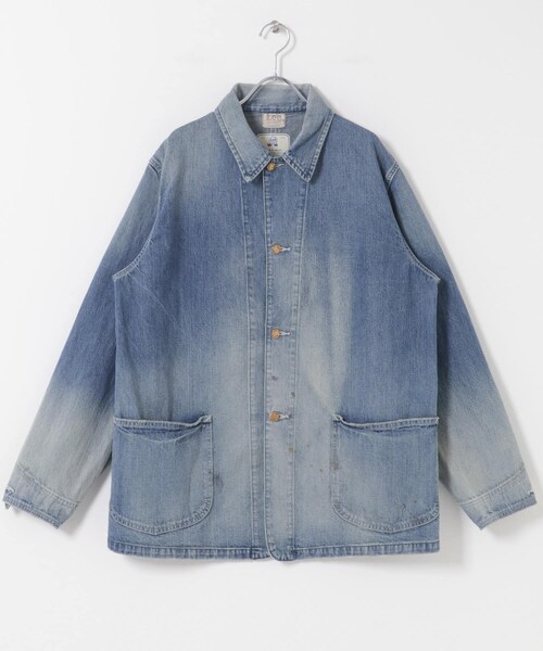 URBAN RESEARCH Sonny Label（アーバンリサーチサニーレーベル）の「Lee　VINTAGE LOCO JACKET（カバーオール・メンズ・OFF WHITE/JELT DENIM・M/L）」の2枚目の写真
