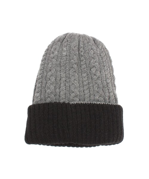 LAGUNAMOON（ラグナムーン）の「リバーシブルニットキャップ（その他雑貨・レディース・ホワイト/グレー/ブラック・F）」の10枚目の写真