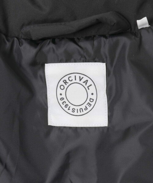 URBAN RESEARCH DOORS(アーバンリサーチドアーズ)の「ORCIVAL STAND COLLAR BLOUSON(ブルゾン・レディース・BLACK/BEIGE/ORANGE・1)」の11枚目の写真