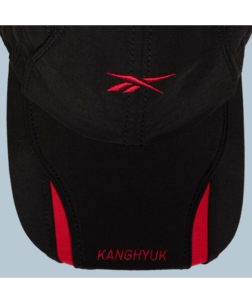 Reebok（リーボック）の「KANGHYUK ベースボールキャップ / BASEBALL CAP （ブラック）（帽子・メンズ・ブラック・M/L）」の2枚目の写真