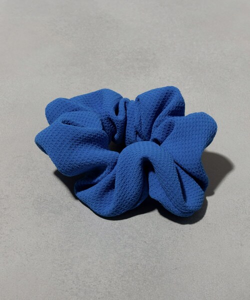 3coins（3coins）の「ビビットワッフルシュシュ（シュシュ・レディース・ピンク/グリーン/ブルー/ブラック・FREE）」の4枚目の写真