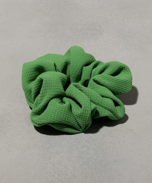 3coins（3coins）の「ビビットワッフルシュシュ（シュシュ・レディース・ピンク/グリーン/ブルー/ブラック・FREE）」の3枚目の写真