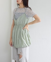 Kastane | 【5.16(木)12:00発売/前後2WAY】バルーンチュニック(キャミソール)