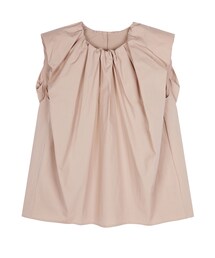 JNBY（ジェーエヌビーワイ）の「Gathered Ballon-sleeve Shirt（シャツ/ブラウス）」