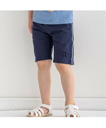 BeBe | ミニウラケサガラ刺しゅうロゴハーフパンツ(80~150cm)(スウェットパンツ)