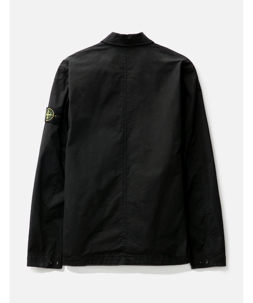 Supima® Cotton Twill Stretch-TC Regular Fit Overshirt