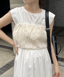 CAPRICIEUX LE'MAGE | 【HAPPY BAG対象】ラインレースビスチェ(トップス)