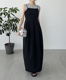 CAPRICIEUX LE'MAGE | 【サイズ展開あり】コクーンキャミワンピース(ワンピース/ドレス)