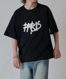 Lui's | PARIS エンブロイダリー T(Tシャツ/カットソー)