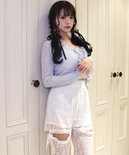 🎀iLiFE! 心花りりさん×TITTY&CO.🎀 【3色展開】総レースヒップカット