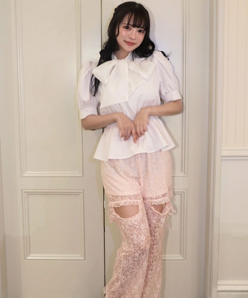 🎀iLiFE! 心花りりさん×TITTY&CO.🎀 【3色展開】総レースヒップカット