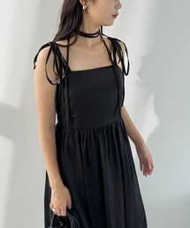 one after another NICE CLAUP | リバーシブルキャミワンピ/チョーカー付(ワンピース/ドレス)