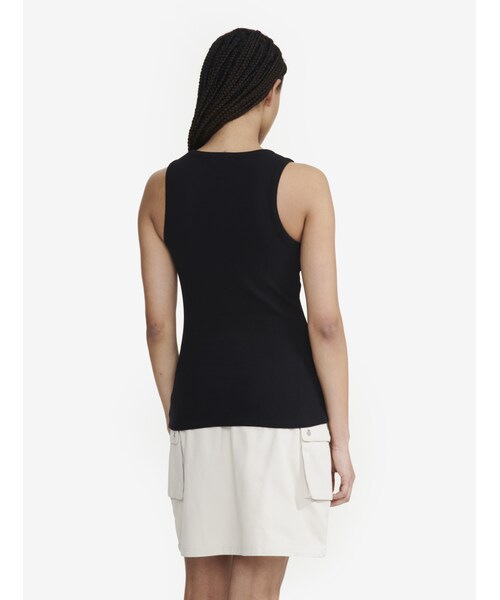 AIGLE（エーグル）の「リブタンクトップ（タンクトップ・レディース・レ (005)/ノワール (006)・XS/S/M/L）」の9枚目の写真