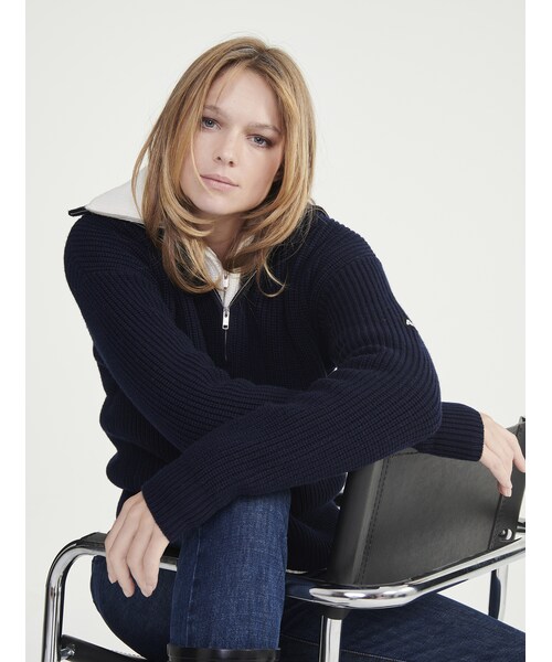 AIGLE / エーグル バーズアイ ジャカードニットセーター バーズアイ ジャカードニットセーター｜エーグルの通販｜&mall