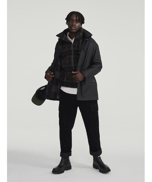 AIGLE（エーグル）の「ラバータッチフーデッドジャケット