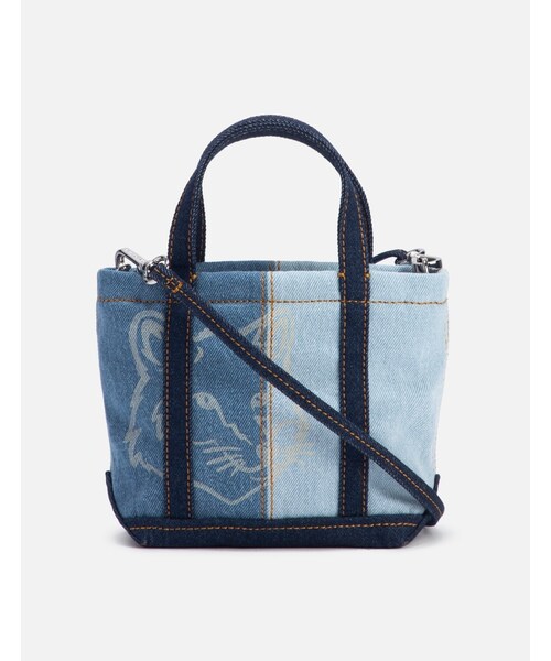 FOX HEAD MINI DENIM TOTE