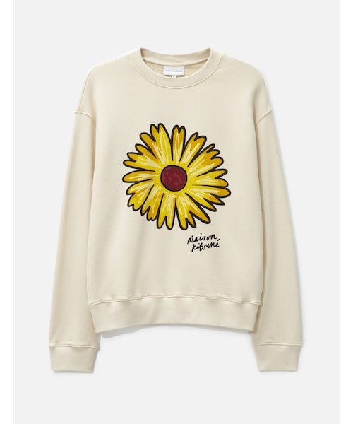 FLOATING FLOWER COMFORT SWEATSHIRT