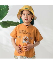 SLAP SLIP | 【接触冷感】虫メガネ昆虫観察風Tシャツ(80~130cm)(Tシャツ/カットソー)