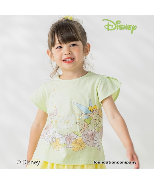 SLAP SLIP(スラップスリップ)の「【ディズニーキャラクター】プリント半袖Tシャツ(80~140cm)(Tシャツ/カットソー・キッズ・パープル/グリーン/ホワイト・110/140)」の3枚目の写真