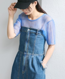 Kastane | グリッターチュールTee(Tシャツ/カットソー)