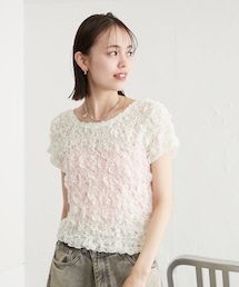 mystic | 【4色展開】シャーリングＴ(Tシャツ/カットソー)