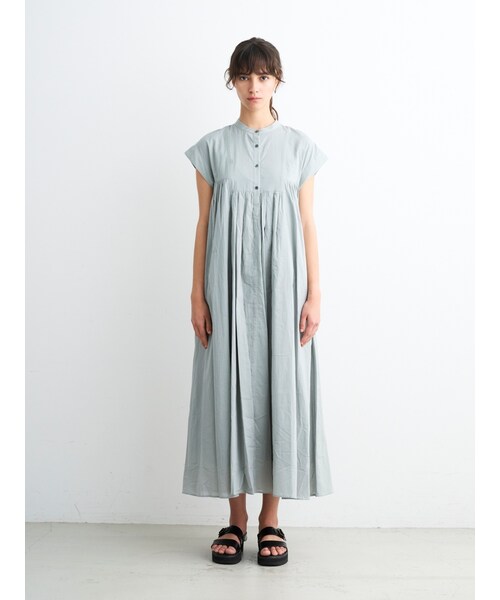 three dots（スリードッツ）の「コットンローン タックドレス（）」 - WEAR