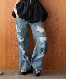 one after another NICE CLAUP | ダメージデニム/SM展開(デニムパンツ)