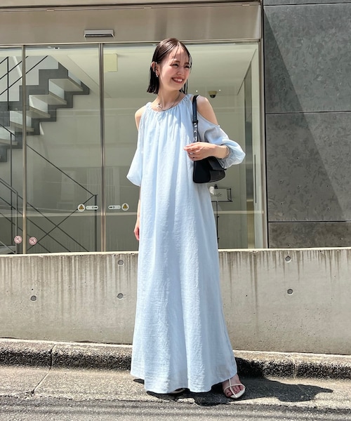 mystic（ミスティック）の「[森すず企画]肩開きワンピース（）」 - WEAR