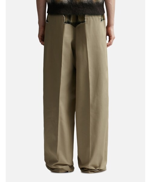 Maison Margiela(メゾンマルジェラ)の「Pendleton Yoke Trousers(その他・メンズ・Beige・IT 46/IT 48)」の4枚目の写真