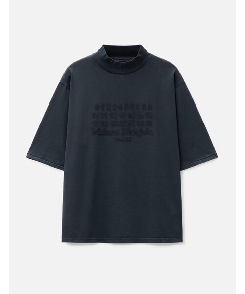 SS MOCKNECK LOGO T-SHIRT