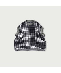 45R ギンガムチェックジャカードのMキャミ 45R（フォーティファイブアール）の「ギンガムチェックジャカードのM