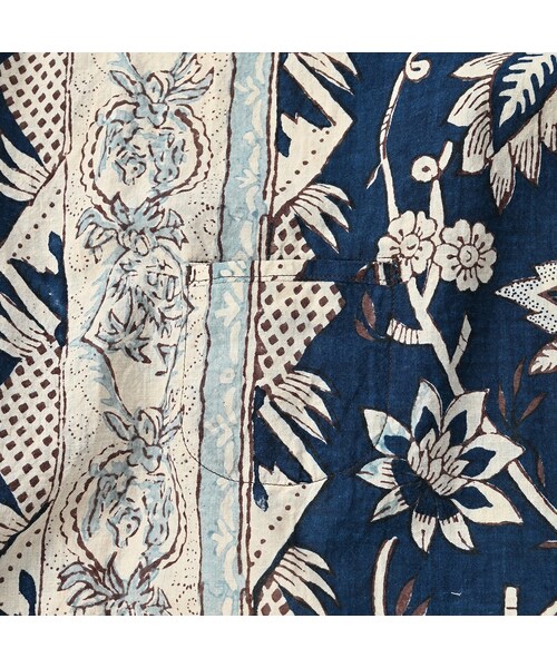 45R（フォーティファイブアール）の「更紗ブロックプリントの908