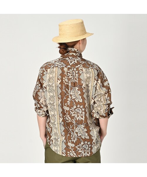 45R（フォーティファイブアール）の「更紗ブロックプリントの908