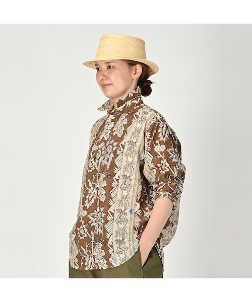 45R（フォーティファイブアール）の「更紗ブロックプリントの908