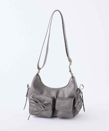 one after another NICE CLAUP | 【SNSで話題！】ドロストポケ付きリボンバッグ(ショルダーバッグ)