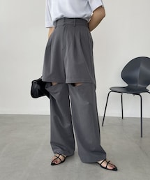 CAPRICIEUX LE'MAGE | 膝スリットパンツ(パンツ)