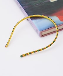 CIAOPANIC | 【5/31(金)12:00～6/2(日)23：59限定！10％OFF＋￥1,000クーポン対象アイテム】【HELLO.SANFRANCISCO/ハローサンフランシスコ】フラワービーズカチューシャ(カチューシャ)