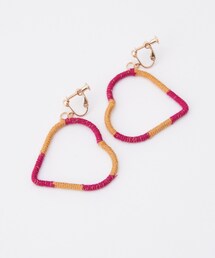 CIAOPANIC | 【5/31(金)12:00～6/2(日)23：59限定！10％OFF＋￥1,000クーポン対象アイテム】【HELLO.SANFRANCISCO/ハローサンフランシスコ】ハートイヤリング(イヤリング)