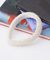 CIAOPANIC | 【5/31(金)12:00～6/2(日)23：59限定！10％OFF＋￥1,000クーポン対象アイテム】【HELLO.SANFRANCISCO/ハローサンフランシスコ】パールボリュームカチューシャ(カチューシャ)