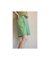 -- | ストライプタックバルミューダパンツ(その他パンツ)